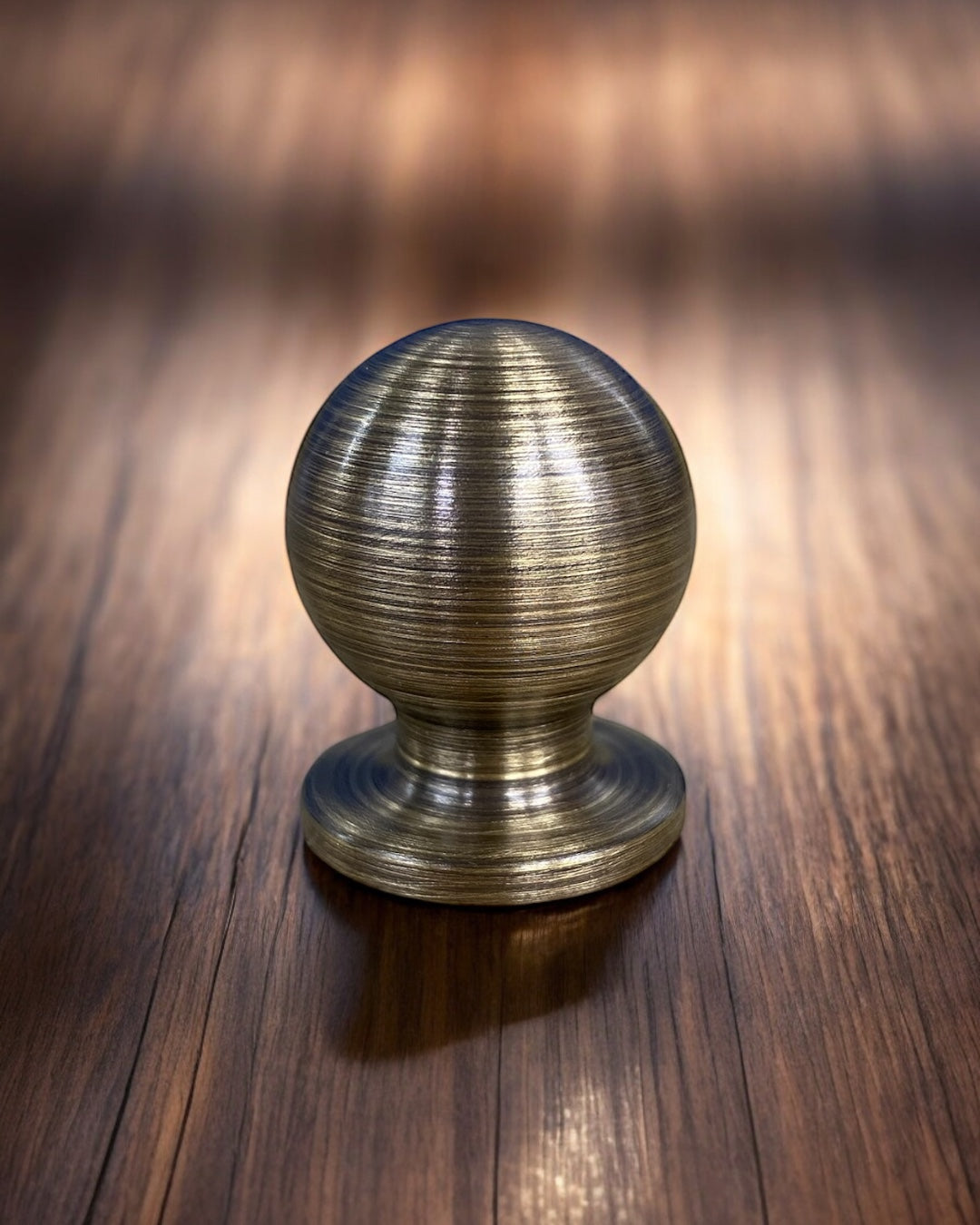 antique brass ball knob